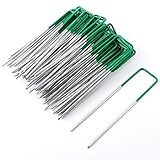 Artificial Grass Turf U Pins Galvanised Metal Pegs Staples Weed Garden Bevelled (U pins, 100, pegs) - Image 4
