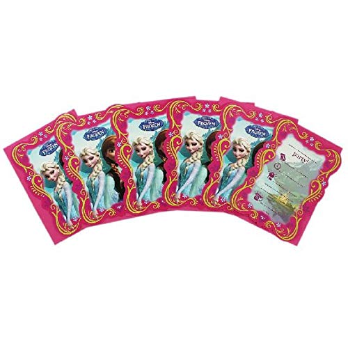 Disney 82504P - Frozen Iuitnodigingskaarten, meerkleurig - Image 4