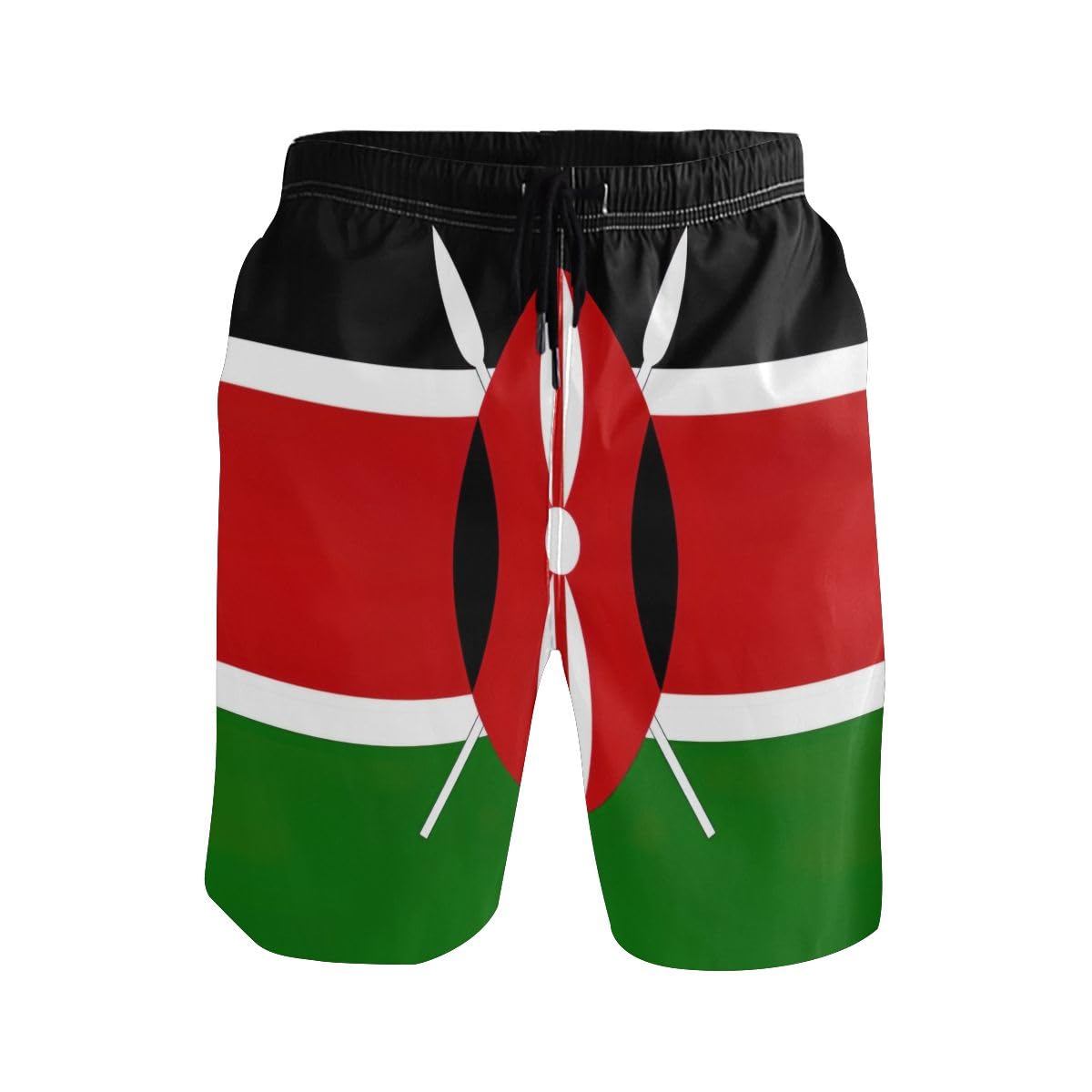 Waist Shorts Ivory Coast Flag Boardshorts Costumi Uomo Corto con Tasche Summer Beach Shortregolabile Shorts Cargo per Vacanze Feste Surf