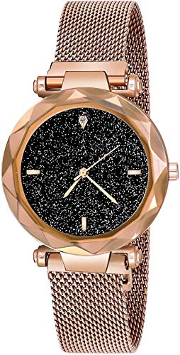 ZUPERIA Luxury Mesh Magnet Buckle Quartz Watches for Girls and Women (B082Q6QQXC) Amazon Price History, Amazon Price Tracker