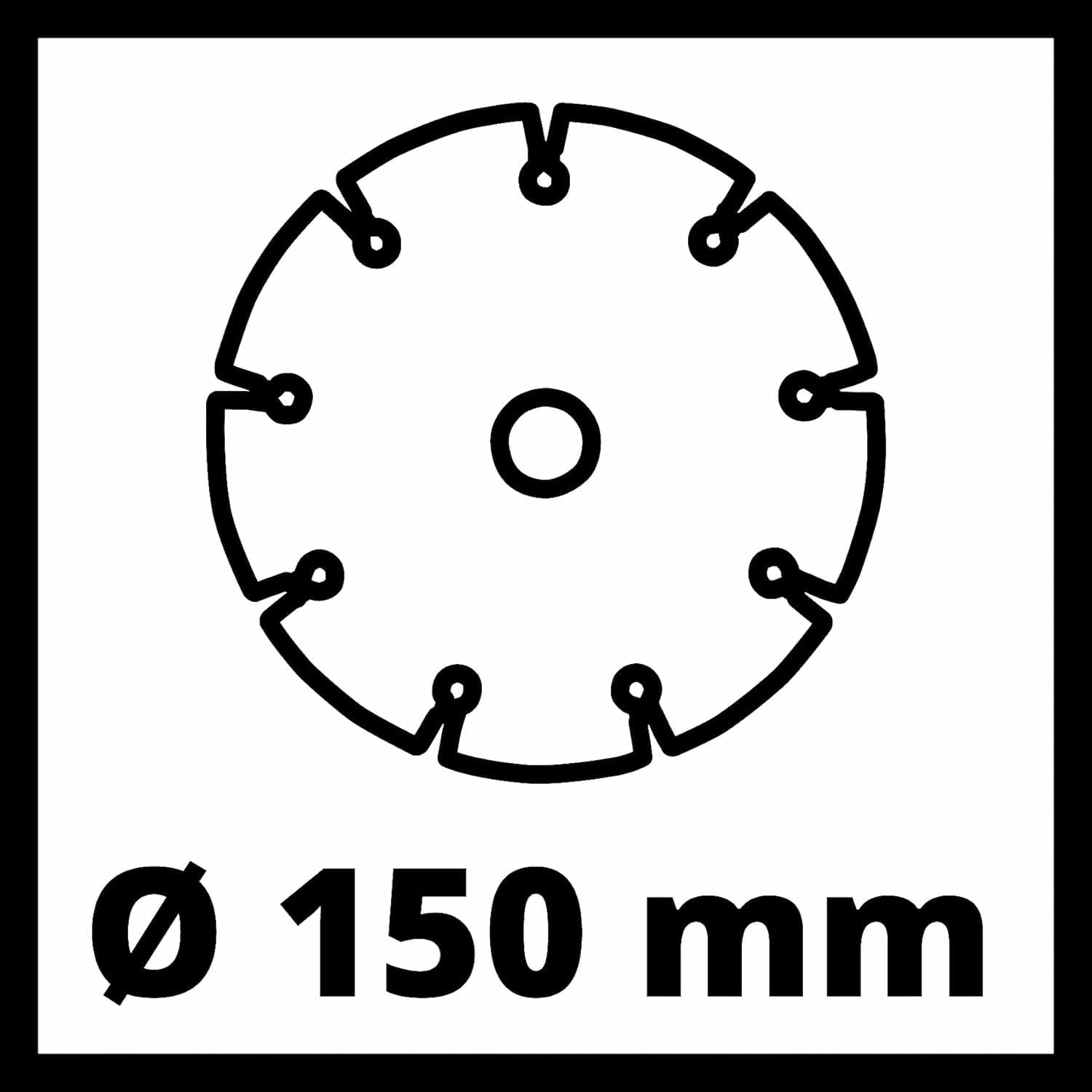 Close-up of the spindle lock button on the Einhell TE-MA 1700 Wall Chaser, used for changing cutting discs.