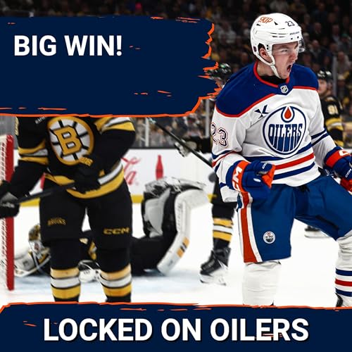 Breakthrough: Edmonton Oilers DOMINATE Bruins, Connor McDavid & Leon Draisaitl Spark Victory Run Podcast Por  arte de portada
