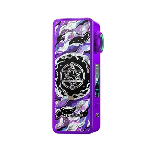 Lost Vape Centaurus M100 Box Mod ���X�g�x�C�v �P���^�E���X �d�q�^�o�R Vape �x�C�v ���b�h �o�b�e���[ �j�R�`���t���[ (Moonlight Violet)