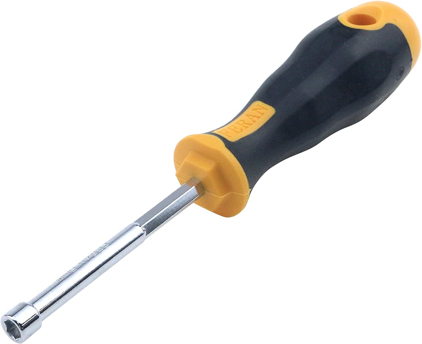 Antrader 6mm Nut Driver, High-carbon Steel Hex Nut Key Hand Tool Screwdriver
