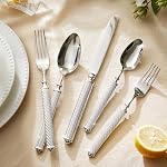 Silverware Set for 8, 40 Piece Flatware Set, 18/10 Stainless Steel - Image 2