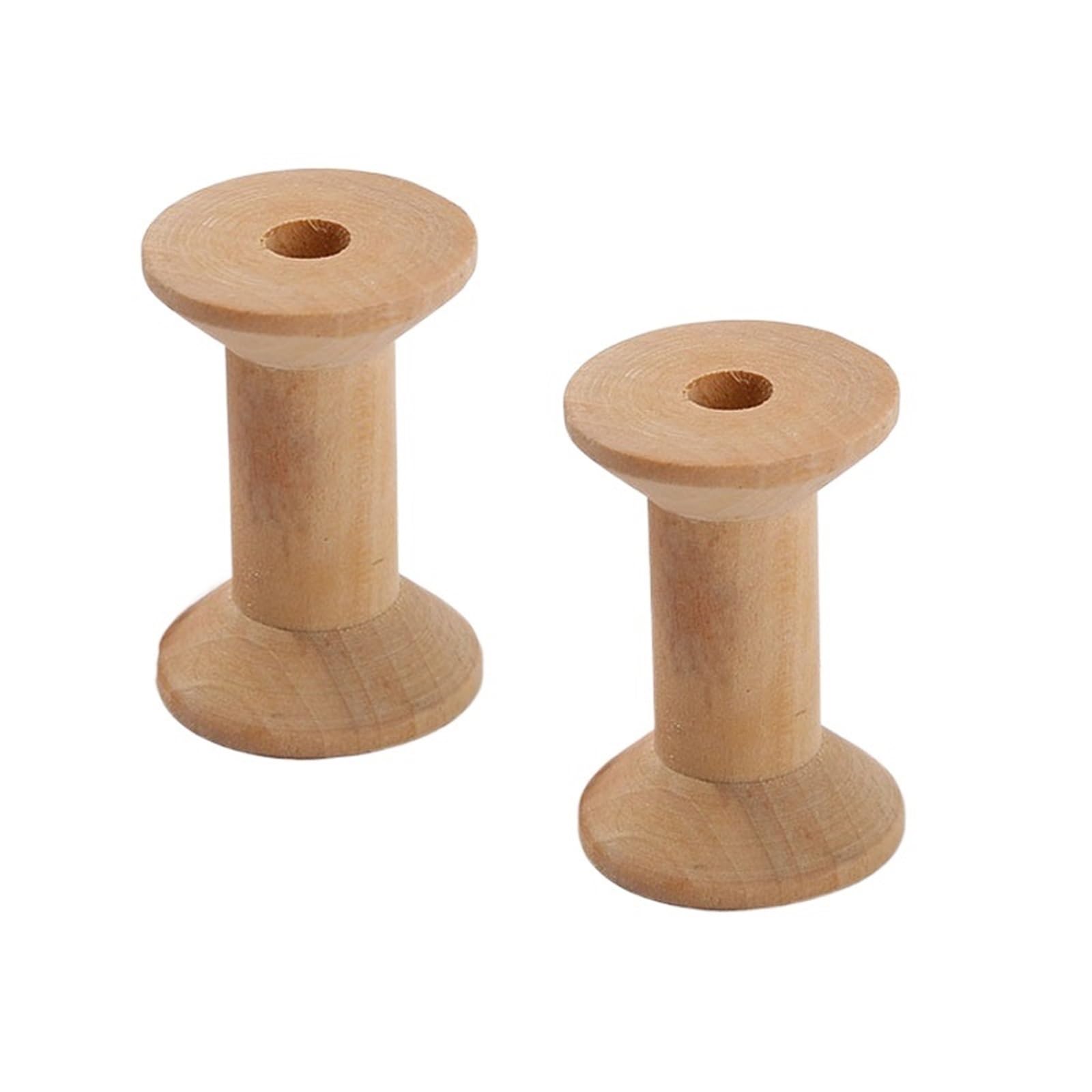 Szpulki do maszyn do szycia 50 sztuk 47x30mm naturalny drewniany kolor drewno puste szpulki dla majsterkowiczów szyć wstążka sznurka narzędzie do drewna nici koronkowe szpule