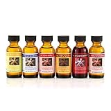 Bakto Flavors Natural Fruit Flavors Collection- Set of 6 (1 OZ) Bottles - Mango, Blueberry, Cherry, Banana, Raspberry, Strawberry