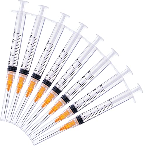 2.5ml/cc 25Ga Plastic Tube Lab Dispensing Tools Individually Packaged-Pack of 20