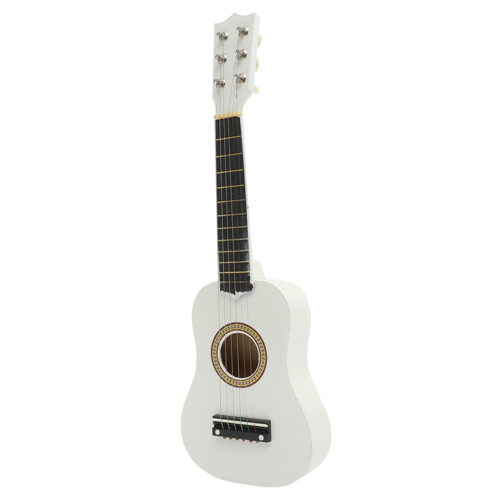 Chitarra Giocattolo in Legno per Ragazzo Ragazza Principianti Vernice Ecologica e Facile Impugnatura