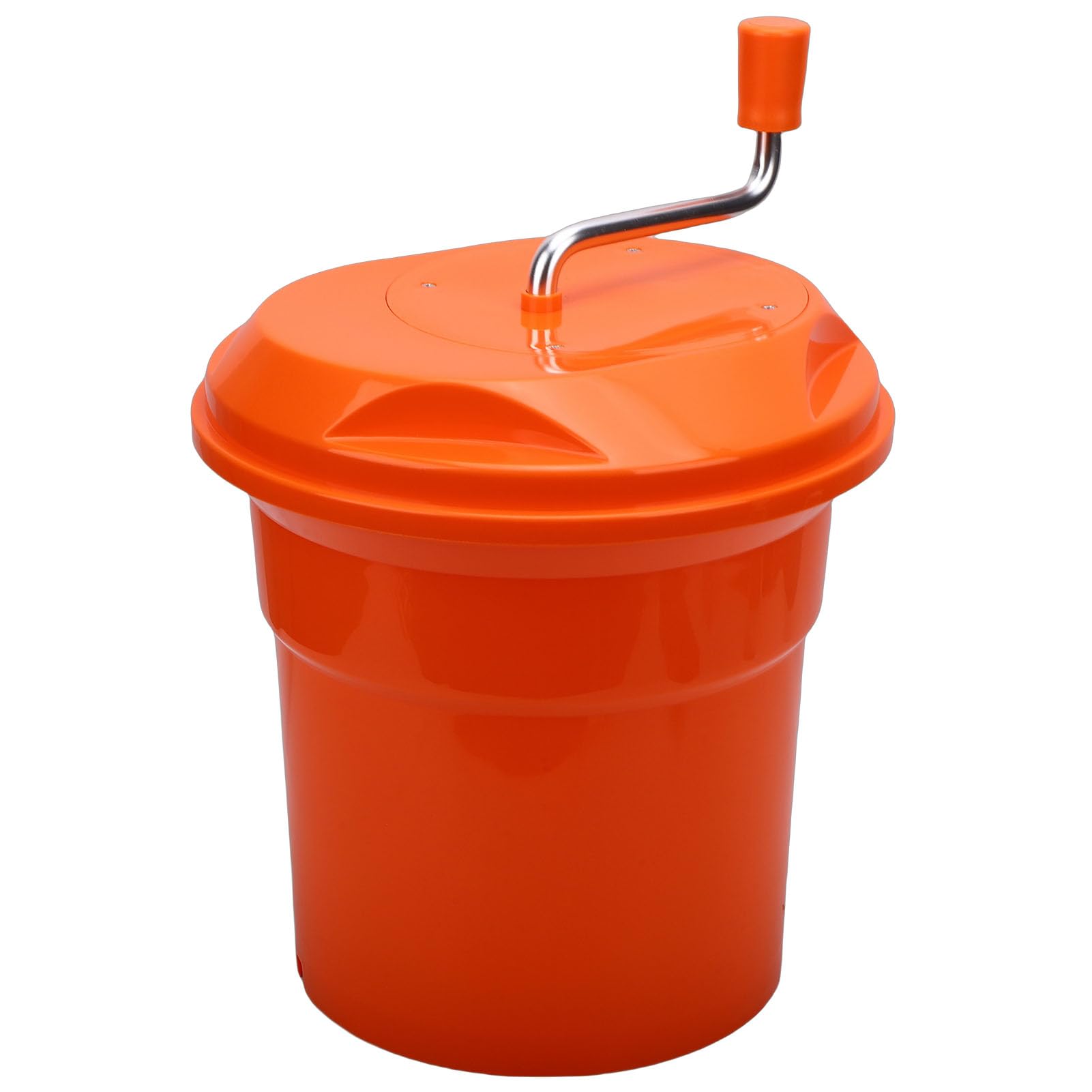 GOWENIC Centrifuga per Insalata Grande da 12 Litri |Essiccatore per Verdure Manuale con Freno per, Uso Commerciale e Domestico
