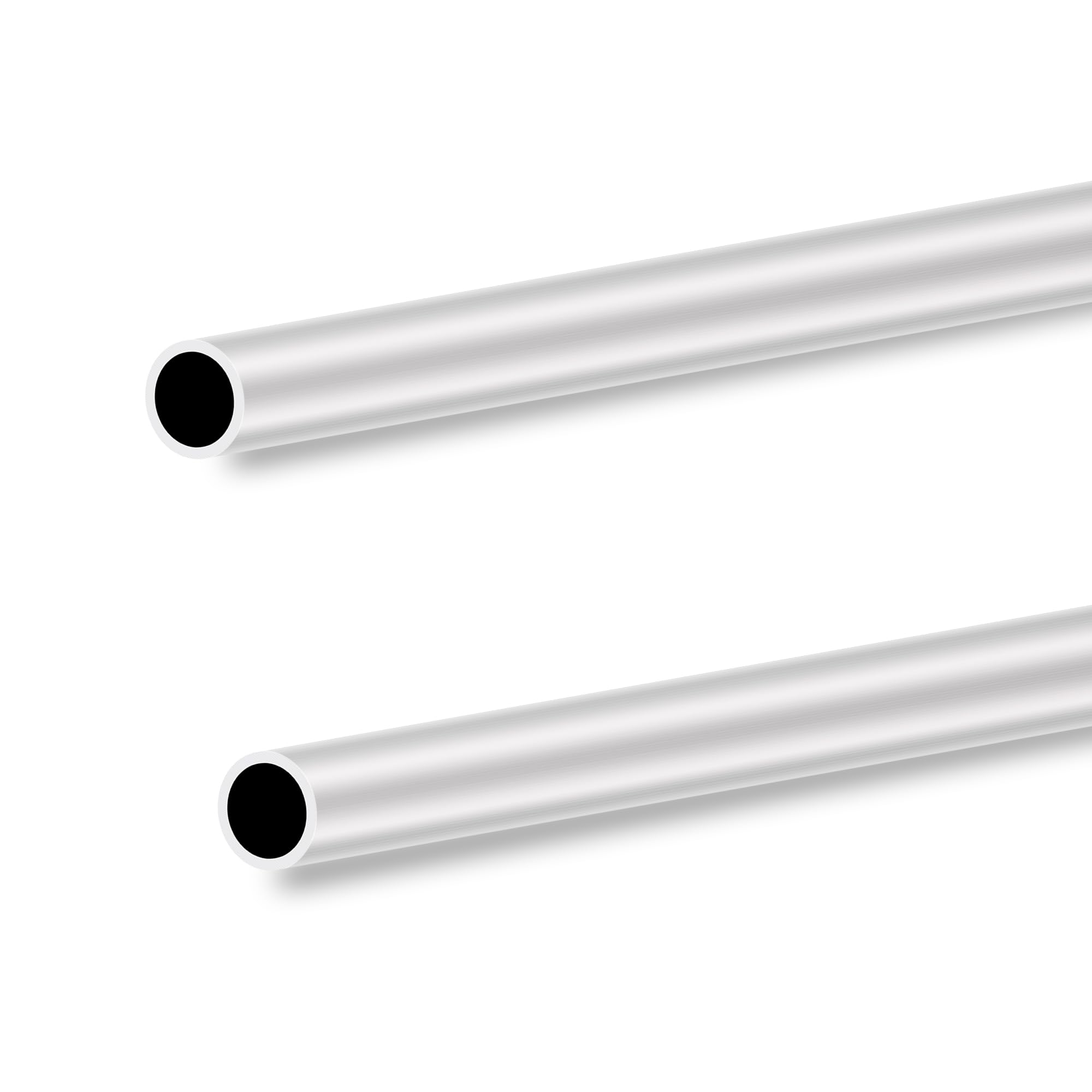 LAVMHAB 6063 Aluminum Tube 16mm OD x 13mm ID 1.5mm Wall Thickness 300mm Length, Aluminum Round Tubing Seamless Straight Pipes (2pcs)