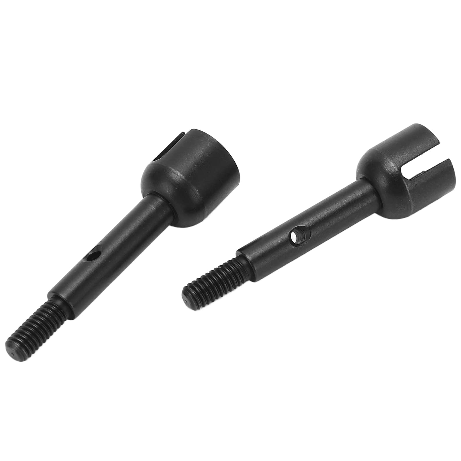 Oś Koła RC, 2 Szt. Oś Tylnego Koła RC Żelazo Zmniejsza Tarcie Tylny Kubek Napędowy Akcesoria RC do ZD Racing Black