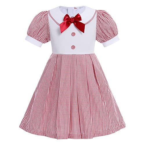 Toddler Baby Girl Long Sleeve Tulle Dress Fall Winter Christmas Clothes Casual Playwear Rainbow Deer Snow Printed Dress