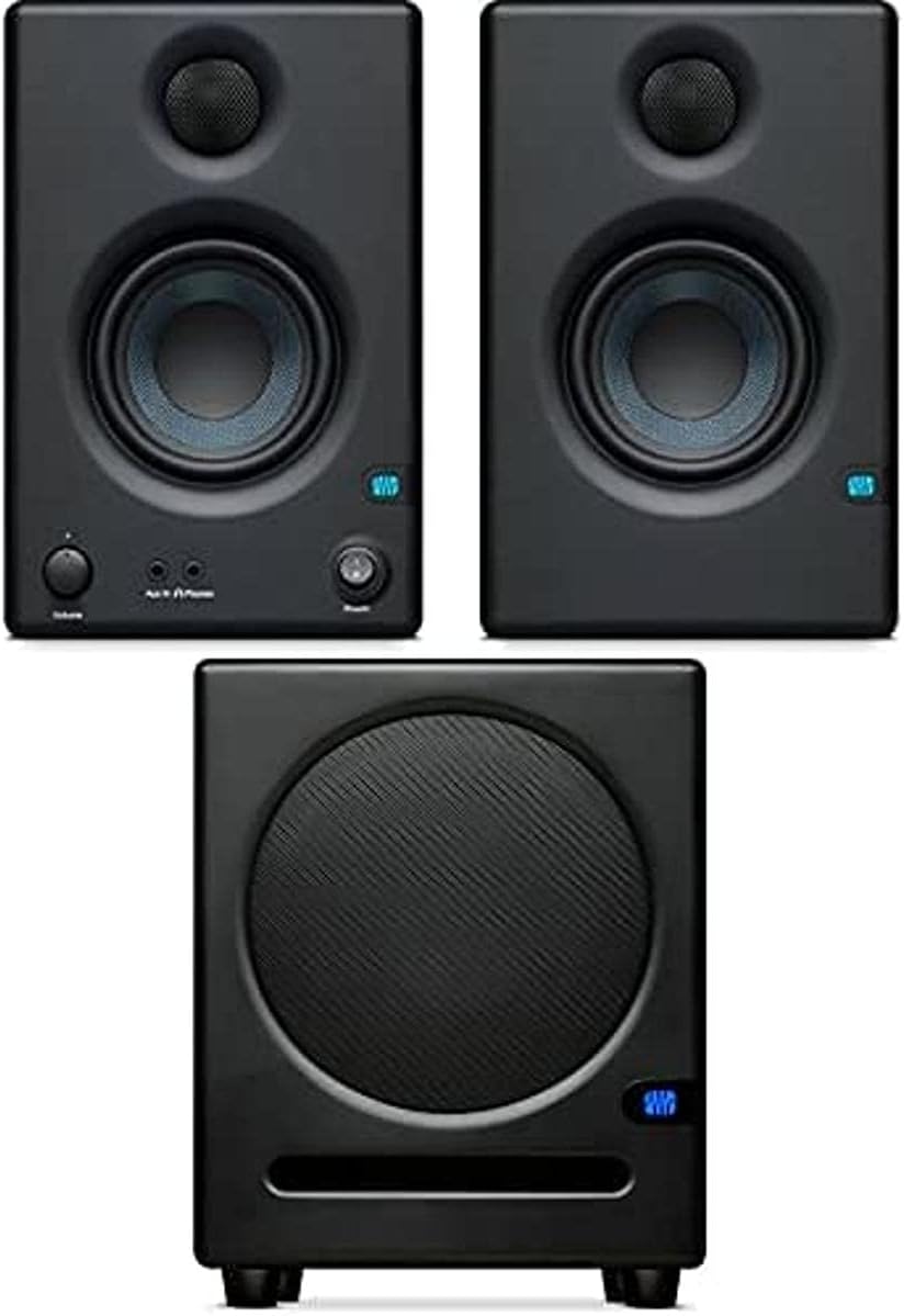 PreSonus Eris E3.5 Studio Monitors + E Sub 8 Subwoofer