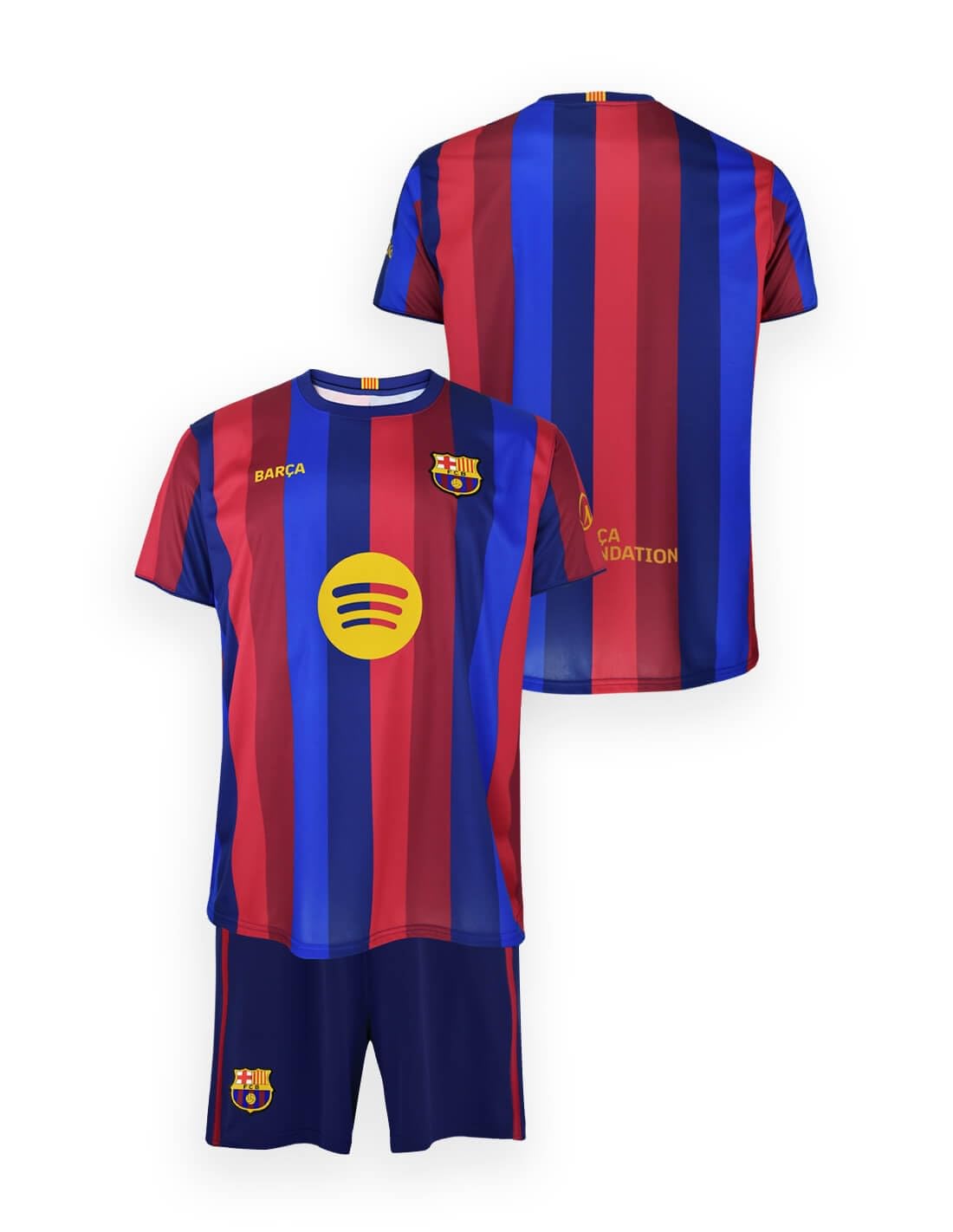 FC Barcelona - Zestaw pierwszej odzieży sezonowej 26/27, Bluegran, dzieci 10 lat - oficjalna licencja replika