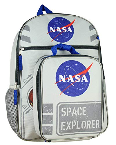 Nasa Space Explorer 16" Backpack 5 Pc Set #TOP1