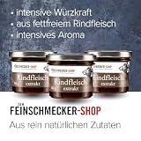 Der Feinschmecker 100g Südamerikanischer Rindfleischextrakt I Mit argentinischem Rindfleisch I Ohne Farb- und Konservierungsstoffe I Höchste Qualitätsstandards aus rein natürlichen Zutaten