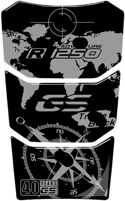 Tank Traction Pad for R1250GS for Adventure 2019-2023 40 Years for 1250 GS ADV Resin Motorcycle Tank Pad Sticker