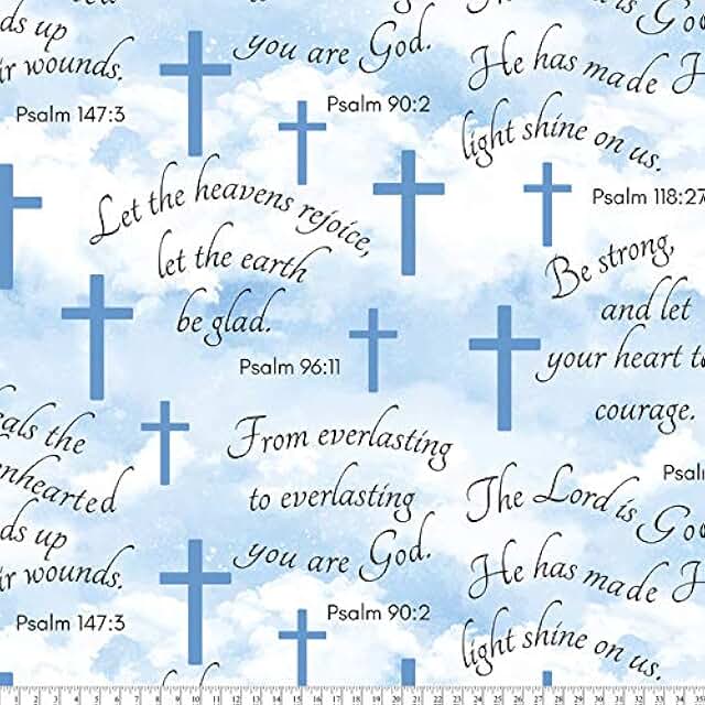 religious fabric by the yard