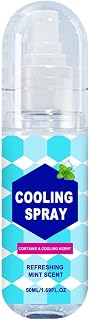 Kylspray För Kropp 50 ml Sommarmintdoft Uppfriskande Mist | Kylande Träningsspray För Utomhusaktiviteter Träning Resor Gym Vandring Camping Stadionevenemang Musikfestivaler Kvinnor Män