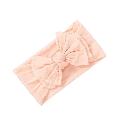 Miniatura 3 de Mookiraer Diademas para bebés y niñas con lazos hechos a mano, accesorios para el cabello, bandas elásticas para el cabello para recién nacidos,