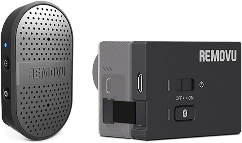 RemovuRM-M1 A1 Wireless Microphone and Receiver for GoPro HERO4, HERO3 & HERO3
