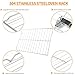 W10256908 Oven Rack Replacement for Whirlpool Stove Oven Parts Amana Maytag Kenmore Jenn-Air Range Oven Racks 304 Stainless Steel WPW10256908 Oven Wire Rack Baking Rack 24
