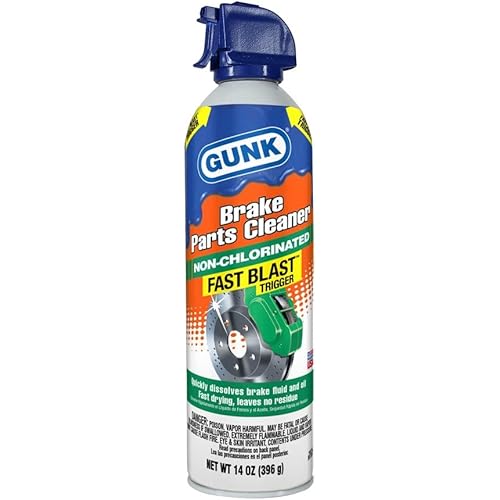 Gunk M720 Chlorinated Brake Parts Cleaner - 19 oz.