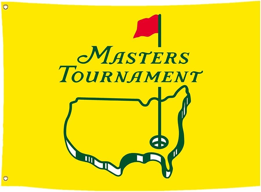 Masters Golf Flag Masters Tournament Flag 3x4 Feet Golf Links Banner for Golf Course Garden Room (3x4 Ft)