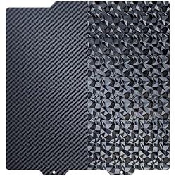 TIOPY A1 Mini Diamond PEO+ Carbon Fiber PET PBuild Plate 184 x 184 mm, Flexible Spring Steel Textured Print Bed for Bambu lab A1 mini 3D Printer,Works with PLA, PETG