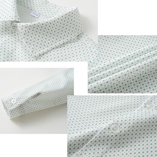 Image of Kimocat Boys 3Pcs Clothing Sets Elegant Long Sleeve Shirts + Vest with Flower+Pants Party Suit