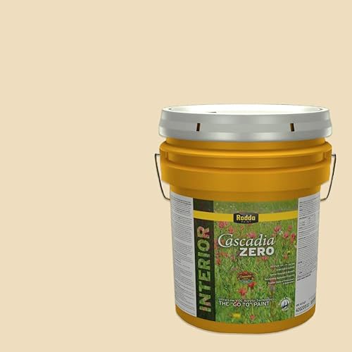 Miniatura 10 de Rodda Paint CASCADIA ZERO - Pintura e imprimación semibrillante para interiores en uno, cuarto de galón, rodaja de limón