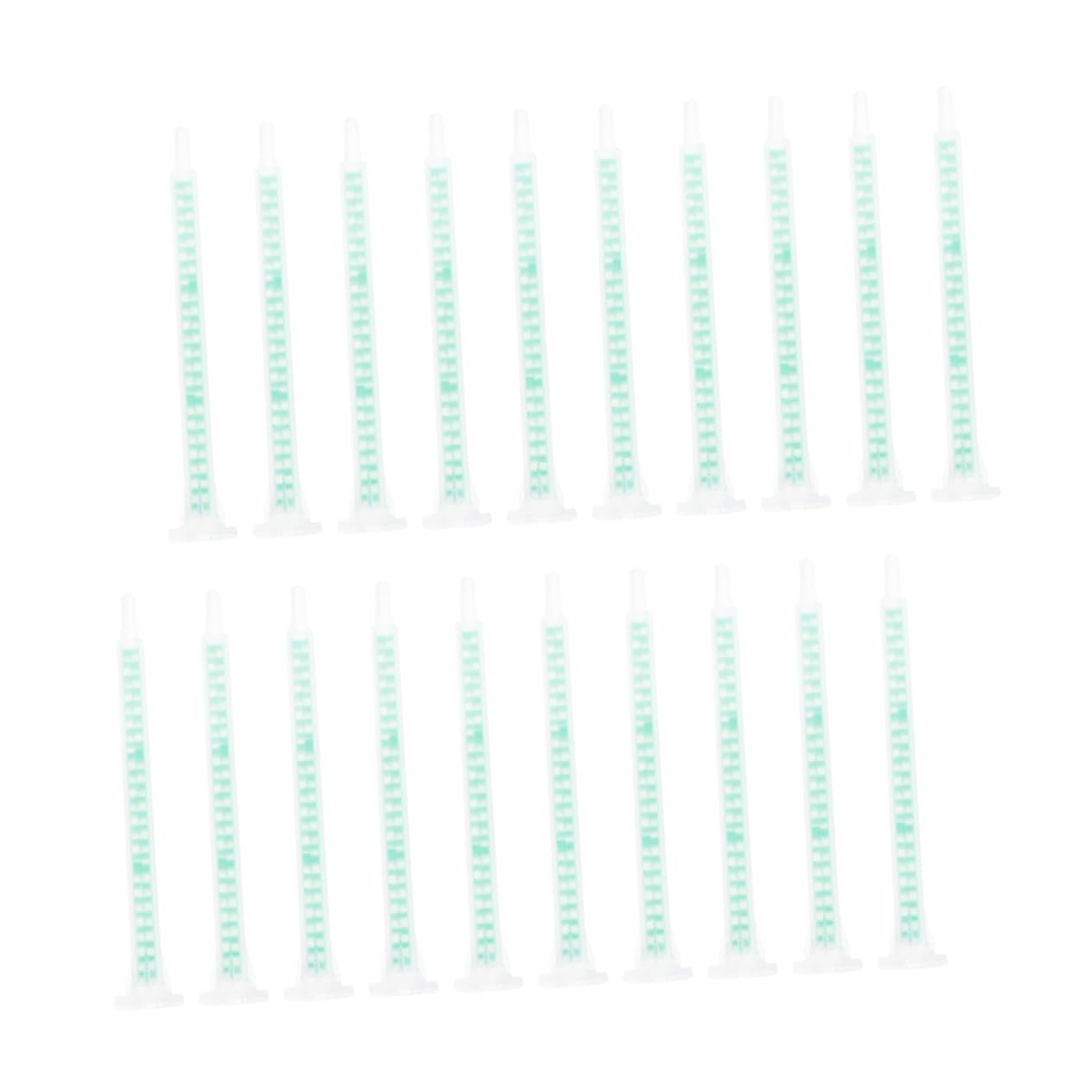 60pcs Ab Glue Mixing Tube Professional Epoxy Applicator for Precise Mixing for Adhesives Sealants Crafts