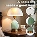 WELAISA Table Lamps Ceramic Retro Lamp for Living Room,16