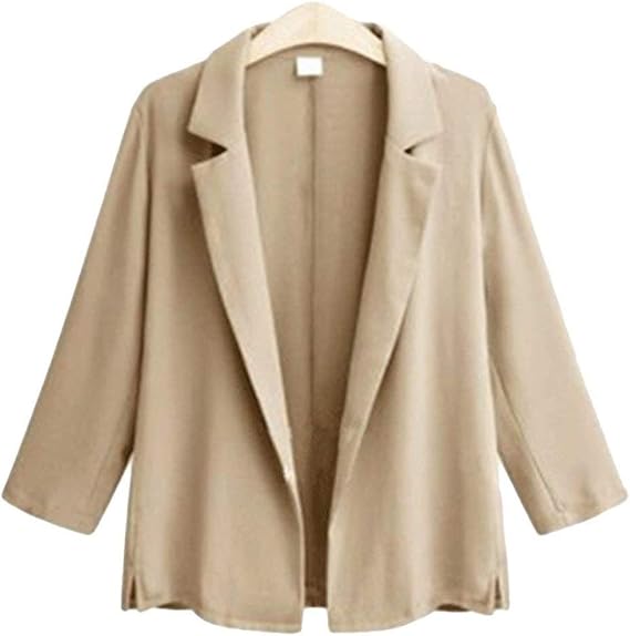 Damen Blazer Elegant Slim Fit Mit Knöpfen - Vielseitige Business-Jacke Für Büro & Freizeit