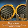 Von Home Snap Grill Microwave Pan - Super fast, healthy cooking for the whole family, Non-stick, Easy to clean, Aluminium Grill Plates, Advanced Technology #4