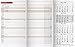 Produktbild rido/idé 7040300 Taschenkalender TM 12 Ersatzkalendarium (2 Seiten = 1 Monat, 87 x 153 mm, Karton-Umschlag, Kalendarium 2020, plus Ausklappteil)