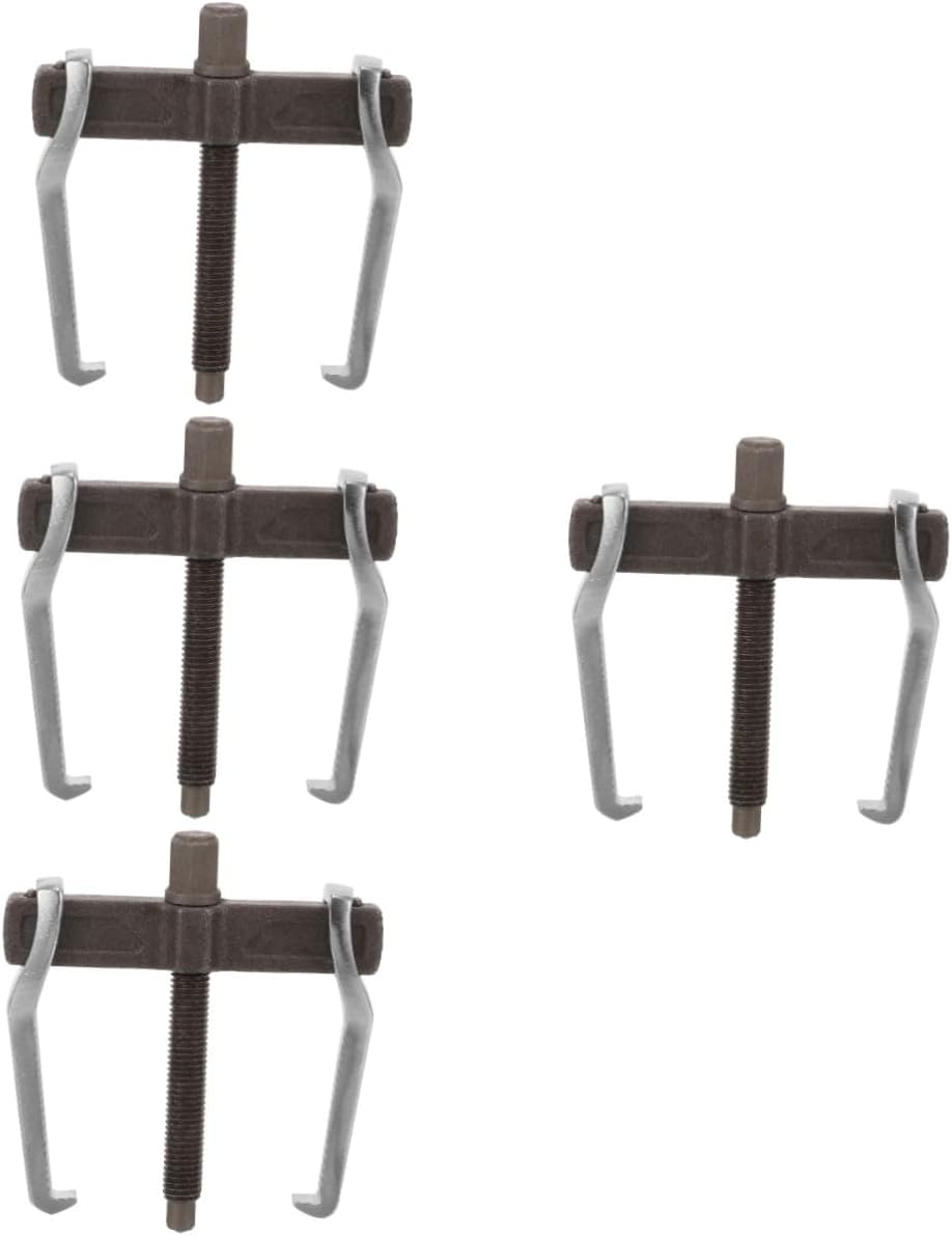 4pcs Gear Puller Tool Heavy Duty Bearing Puller for Gears and Bearings Jaw Design Construction Efficient Pulling for Mechanics and Projects