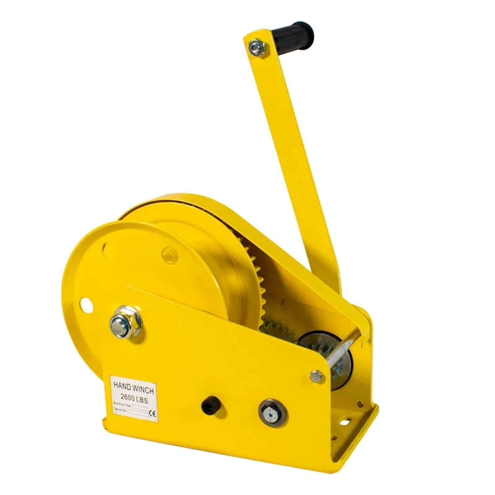 Paranco elettrico portatile – Mini argano manuale con bloccaggio automatico bidirezionale cavo metallico gancio freno di sicurezza per sollevamento sicuro facile da usare C-Tool per casa e officina