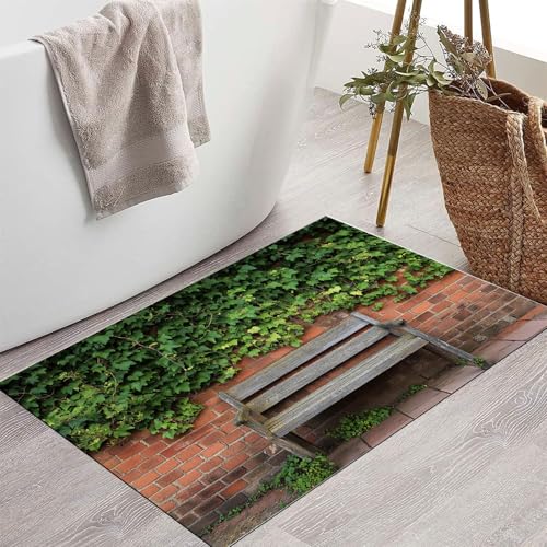 Paillasson attrape poussière 50x80 cm lavable et tapis de sol microfibres - 4