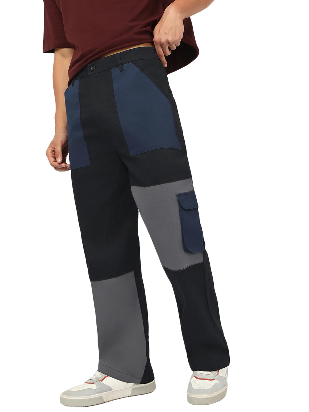bewakoof Men's Straight Pants-picture-15