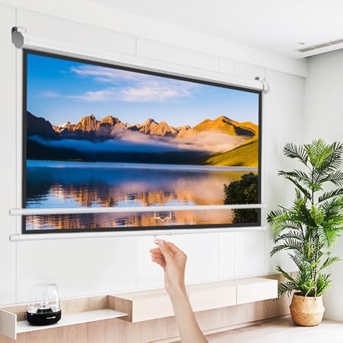 Pantalla para proyector manual 72" 4:3 GYYDXXFC