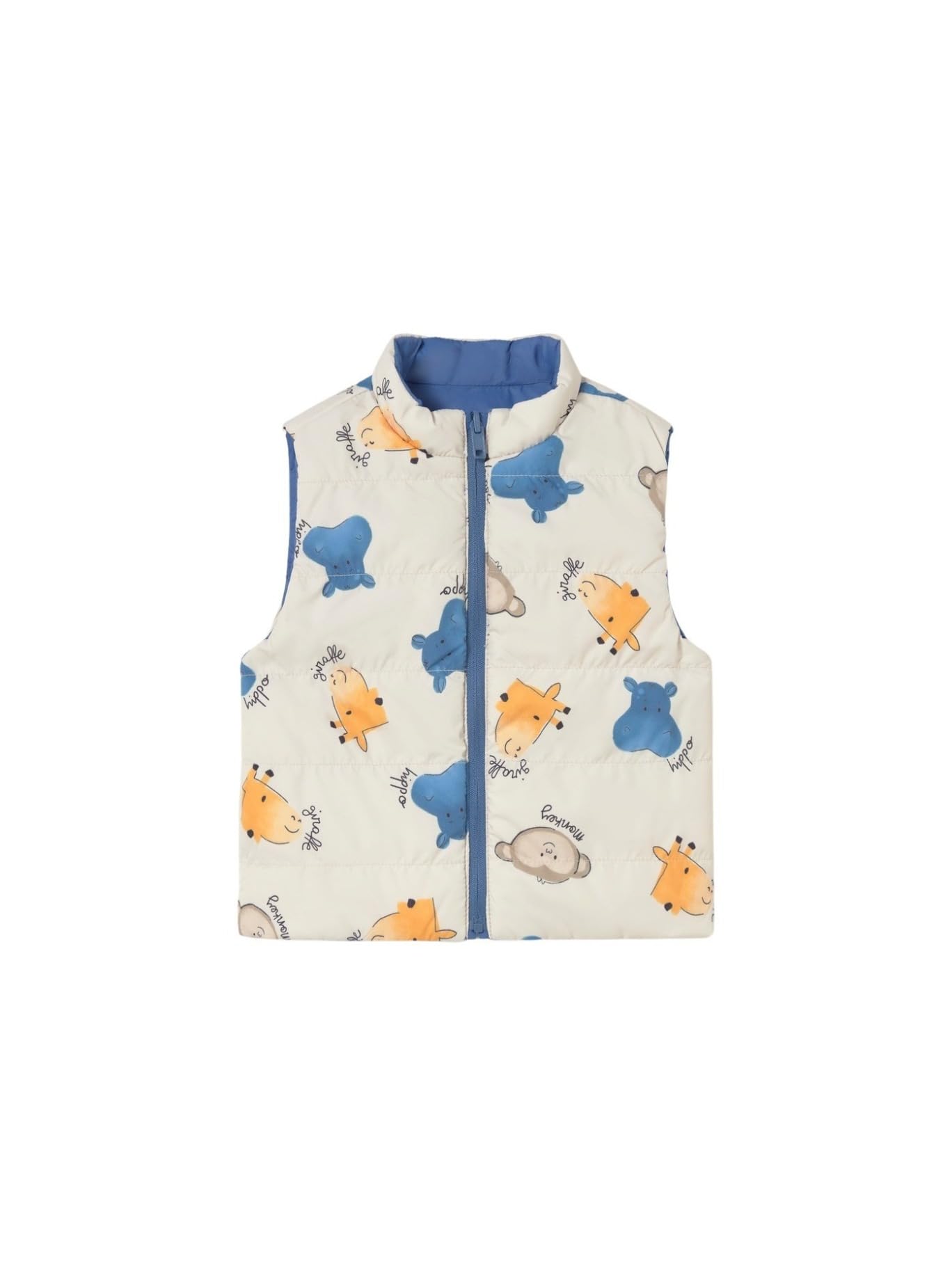 Mayoral Gilet Reversibile per Bimbo Cobalto