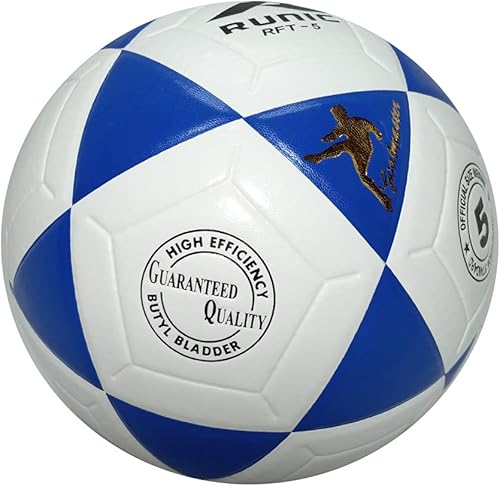 Miniatura 4 de Balón de fútbol RFT5 Master Tamaño 5 Azul Blanco