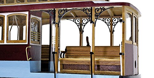 Occre San Francisco No.60 Cable Car (Street Car) Wooden Model Kit #TOP2