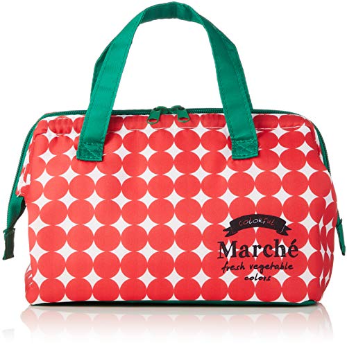 Sac repas type coin petit cabas fraîcheur Marche tomate lavable - 2