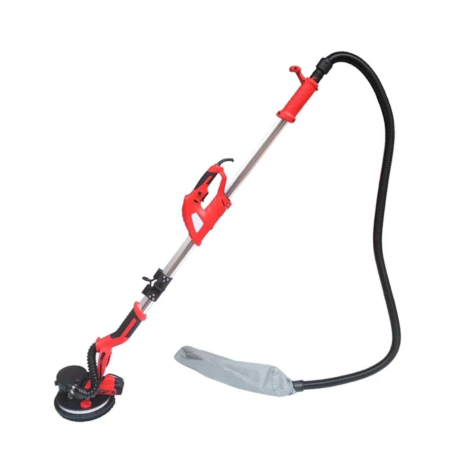 Lijadora De Paneles Yeso Plegable 750 W Con Velocidad Ajustable Y Pulidora Paredes Doble Luz LED Buen Efecto De Pulido, FáCil Y Limpio.