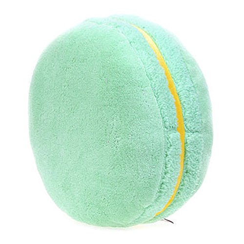 Chezmax Macaron Pillow Plush Back Bolster Cushion Microbead Throw Pillow Case Round Seat Cushion Home Decor Pillow For Sofa Bedroom Office Dormitory Car 14.5" Honeydrew Green #TOP2