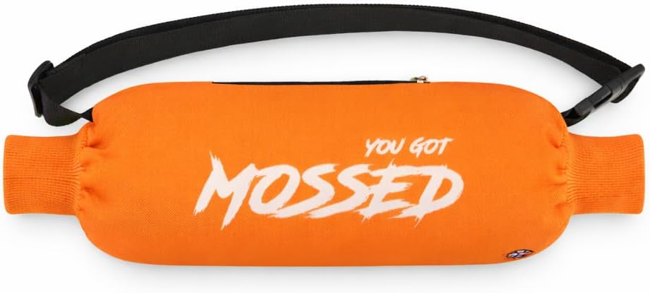 You Got Mossed Football Hand Warmer Pouch - Insulated Football Hand Muff with Secure Zipper Pocket & Adjustable Strap - Perfect for Football, Hiking, Camping & Outdoor Sports