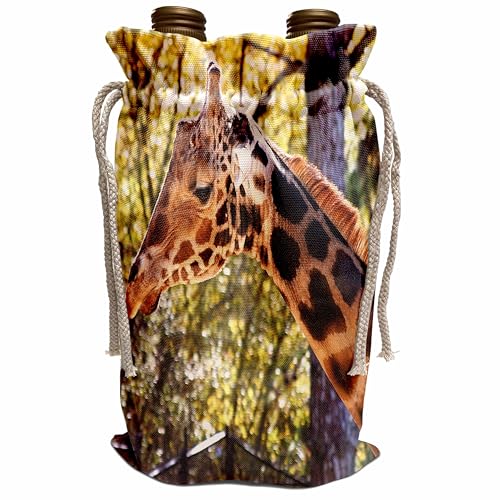 Wine Bag - Closeup of a Rothschild giraffe. Designs - Animal